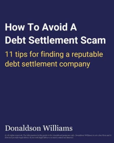 Free Report: How To Avoid A Debt Settlement Scam